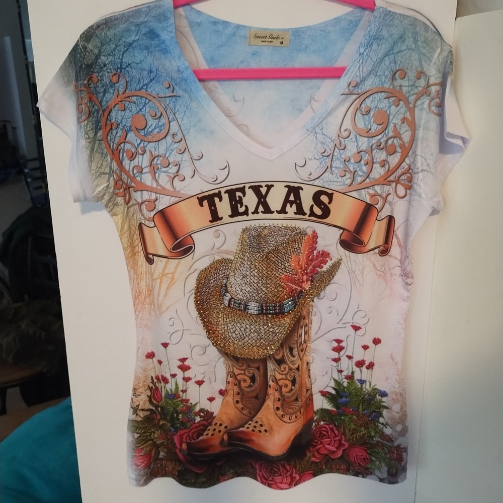 Texas womens  top